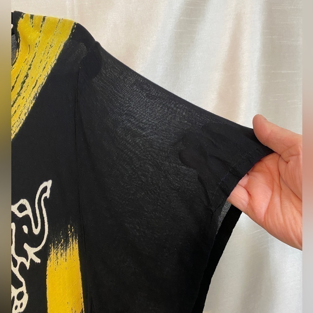 NWT Nisha  Creations Indian Sheer Dress Black Ladies OS - Picture 6 of 13